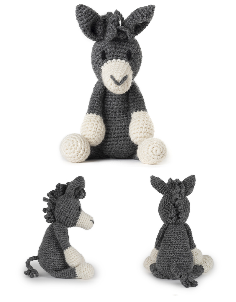 toft angharad the donkey amigurumi crochet animal